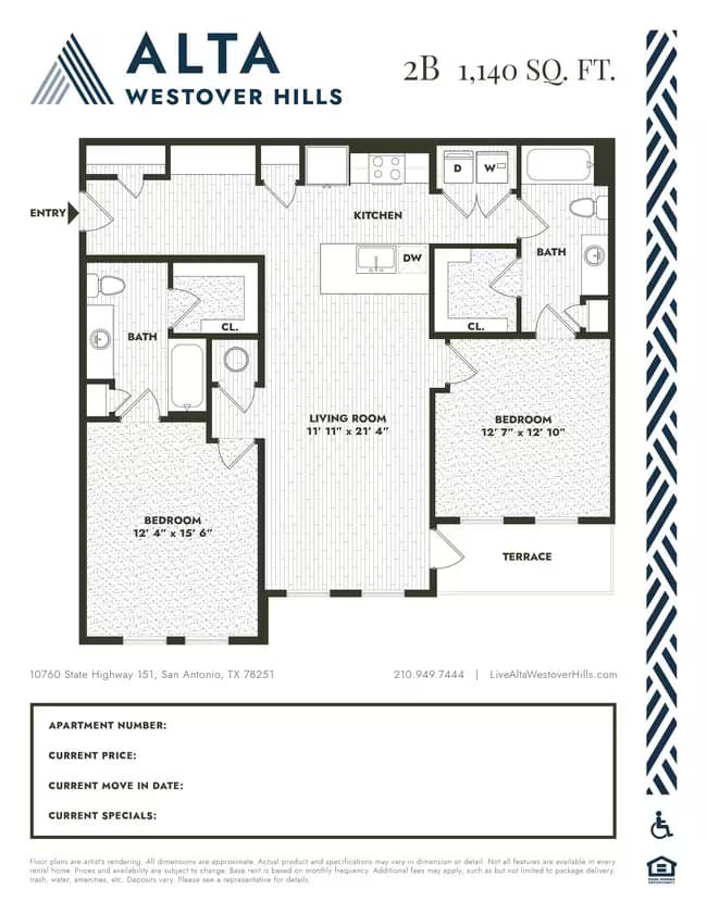 Unit 01301 01301 floor plan