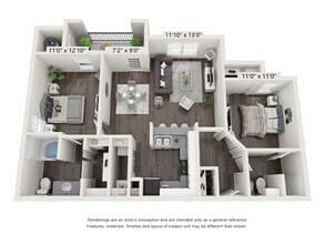 B2A 528 floor plan