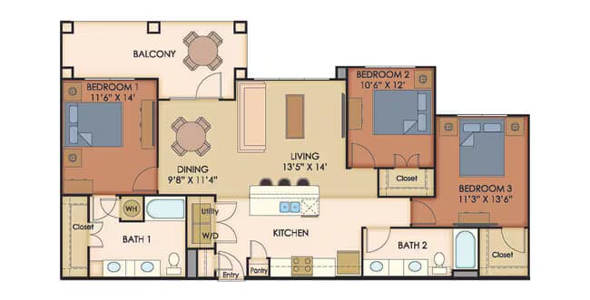 Unit 0721 0721 floor plan