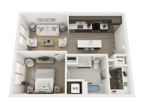A1 1418 floor plan