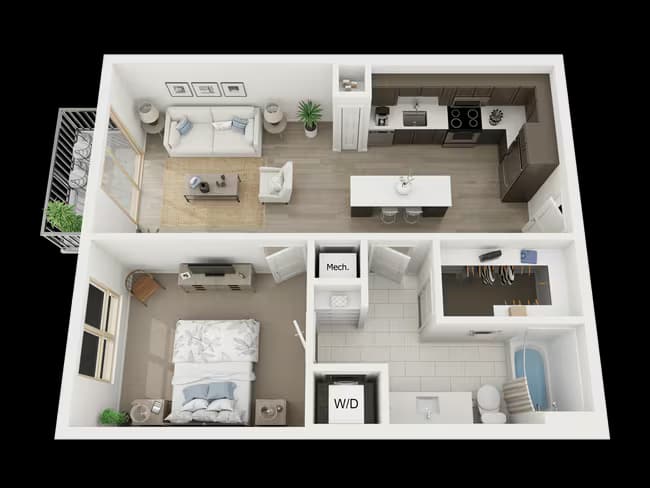 Unit 2209 2109 floor plan