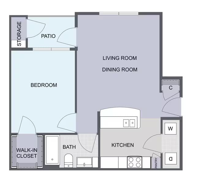 Unit 5304 5305 floor plan