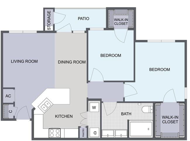 Unit 7302 7302 floor plan