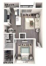 A1 129 floor plan