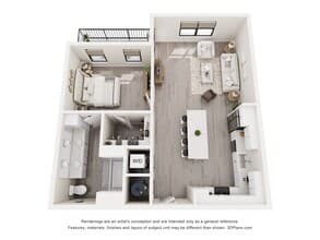 A1 119 floor plan
