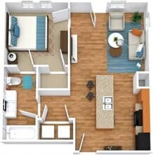 A1 11303 floor plan