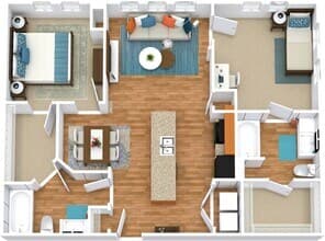 B2 10307 floor plan