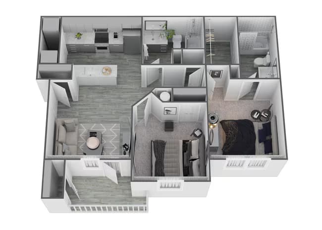 Unit 4205 6308 floor plan