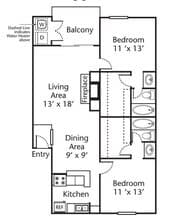 The Brixton 0802 floor plan