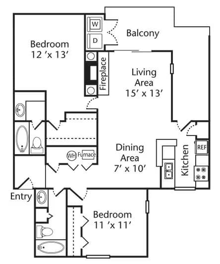 Unit 1201 1608 floor plan