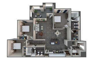 3B 5105 floor plan