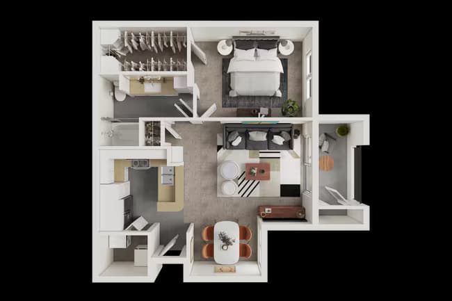 Unit 16308 06303 floor plan