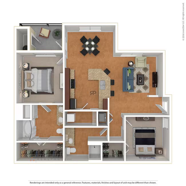 Unit 1323 1323 floor plan