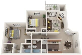 Unit 11-1105 10-1005 floor plan