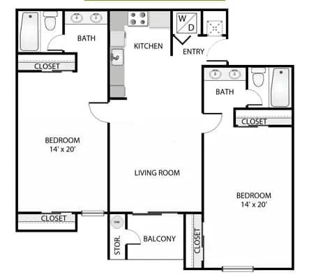 Unit Private Private floor plan