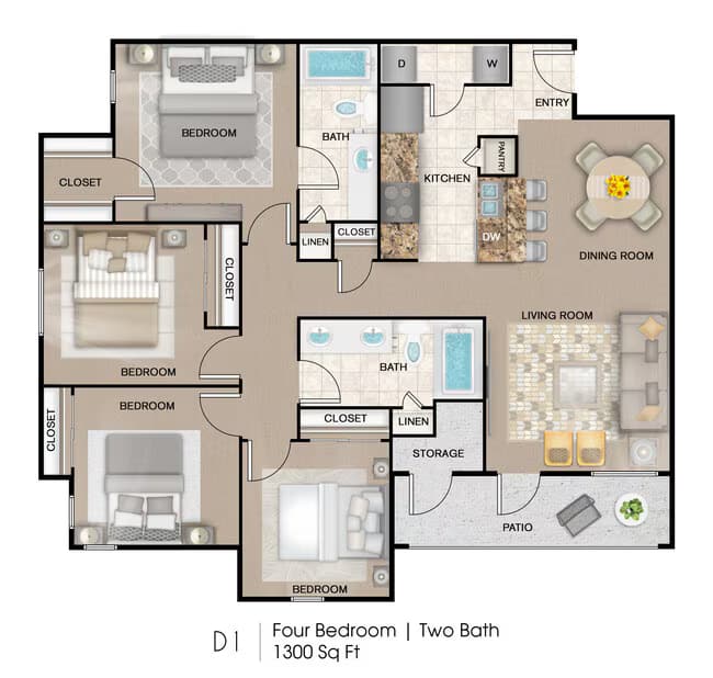 Unit 03-204 13-103 floor plan