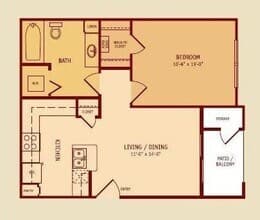 A1 1105 floor plan