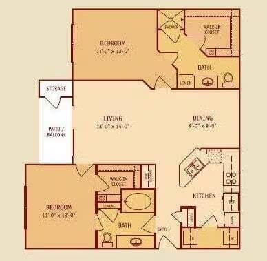 B2 1304 floor plan