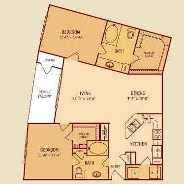 Unit 8304 8304 floor plan
