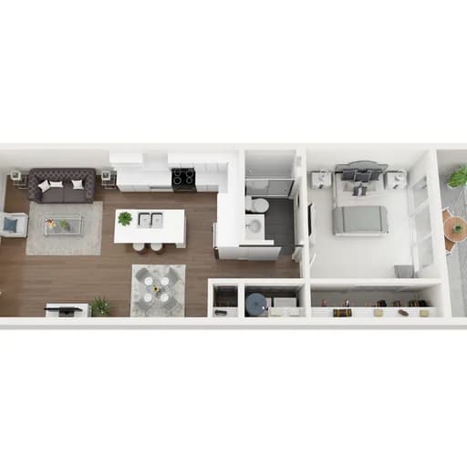 Unit 304 704 floor plan