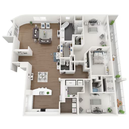 Unit 901 901 floor plan
