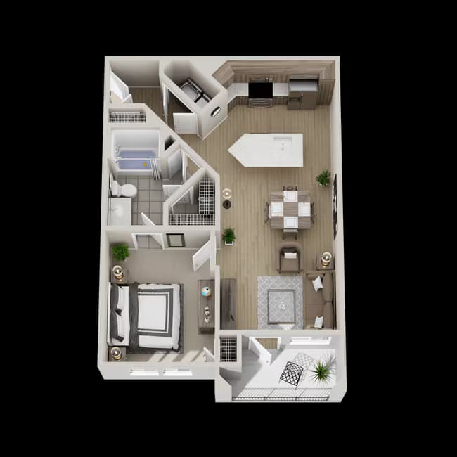 Unit 9-9207 9-9207 floor plan