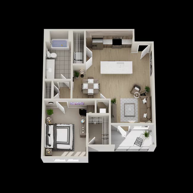 Unit 5-5104 5-5104 floor plan