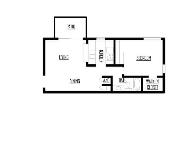 Unit 0834 0732 floor plan