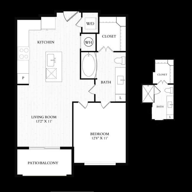 Unit 8107 10210 floor plan