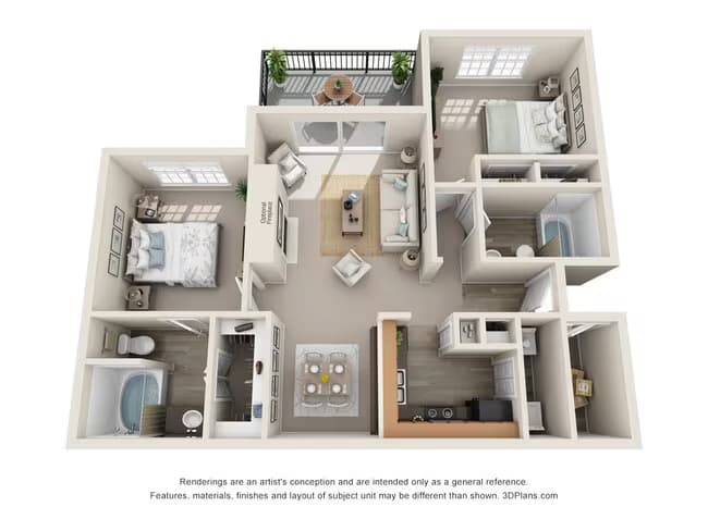 Unit T1033 T1033 floor plan