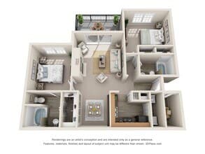 Cordoba T0722 floor plan