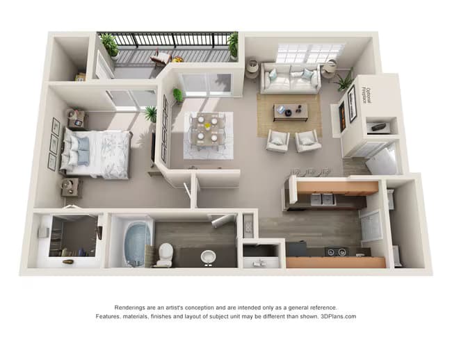 Unit T0616 T0637 floor plan