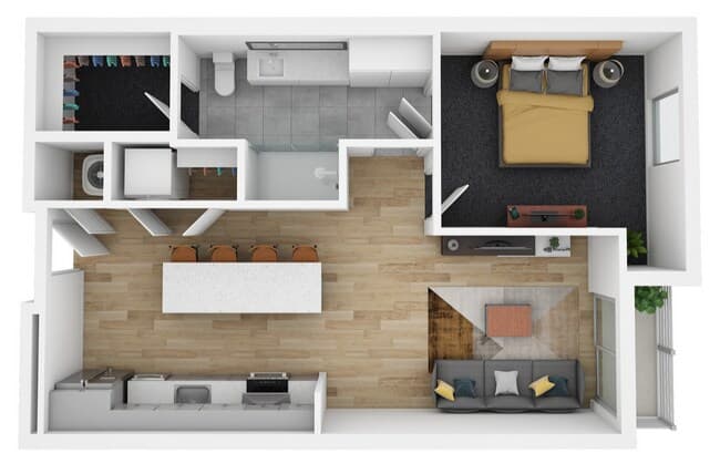 Unit 264 566 floor plan