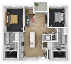 B1 413 floor plan