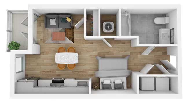 Unit 225 225 floor plan