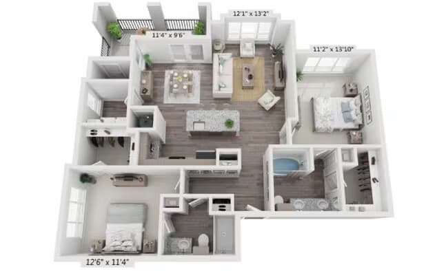 B4 04212 floor plan