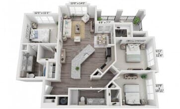 C1 03301 floor plan