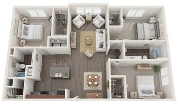 The Carlton Deluxe 04-4301 floor plan