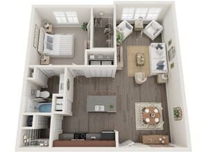 The Clemens Deluxe 01-1410 floor plan