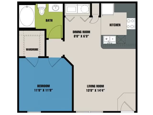 Unit 11308 08102 floor plan
