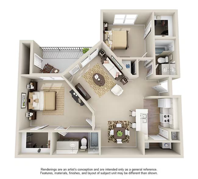 Unit 1134 1134 floor plan