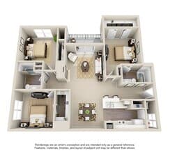 Oregon White Signature 2222 floor plan