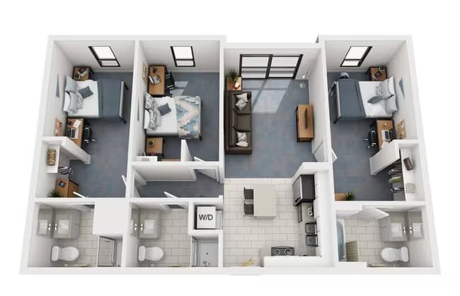 Unit Private Private floor plan