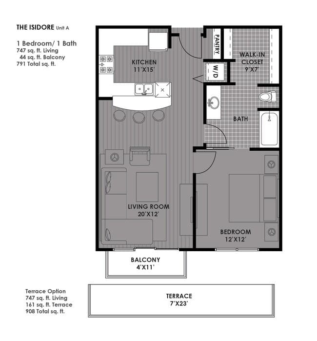 Unit 529 529 floor plan