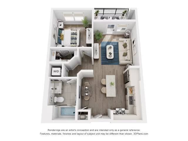 Unit 432 432 floor plan
