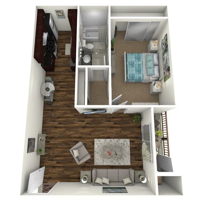 The Lagoon 55 floor plan