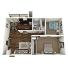 The Reef 102 floor plan