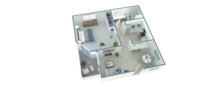 Unit C04 E09 floor plan