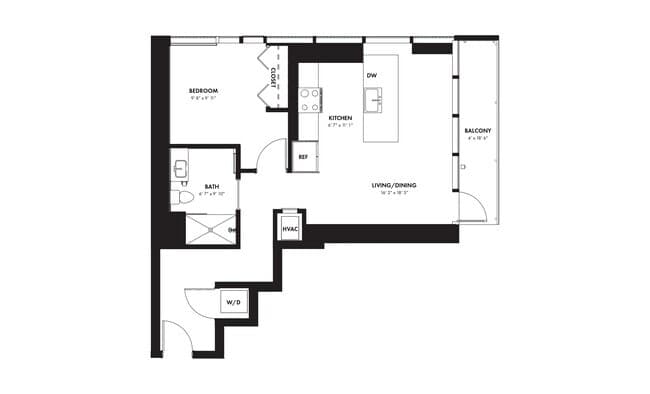 1D 2603 floor plan