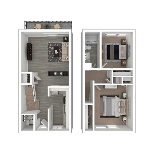 Unit K3315 H7960 floor plan